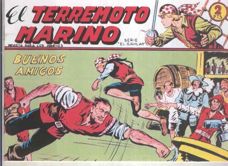 Facsimil: El Terremoto Marino numero 13: Buenos amigos