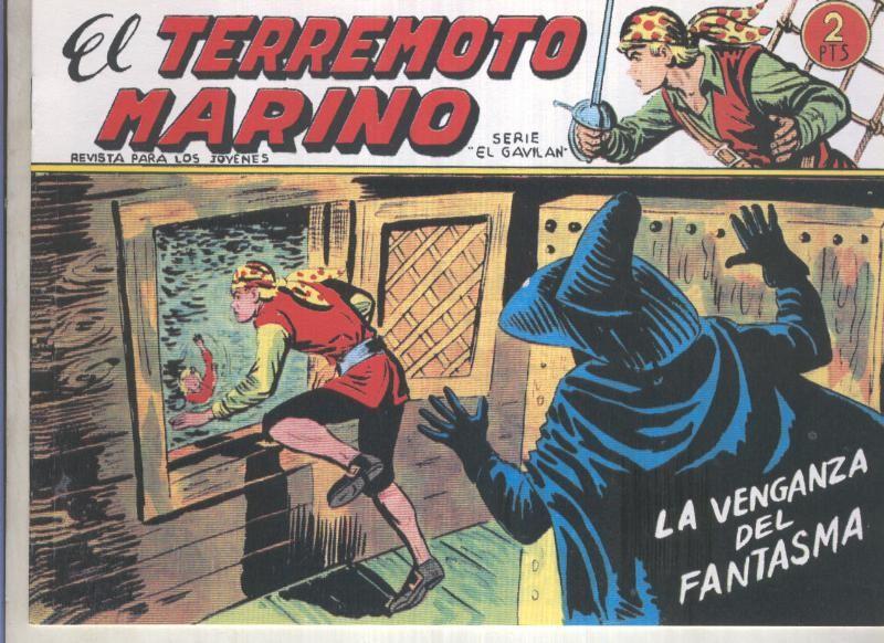 Facsimil: El Terremoto Marino numero 18: La venganza del fantasma