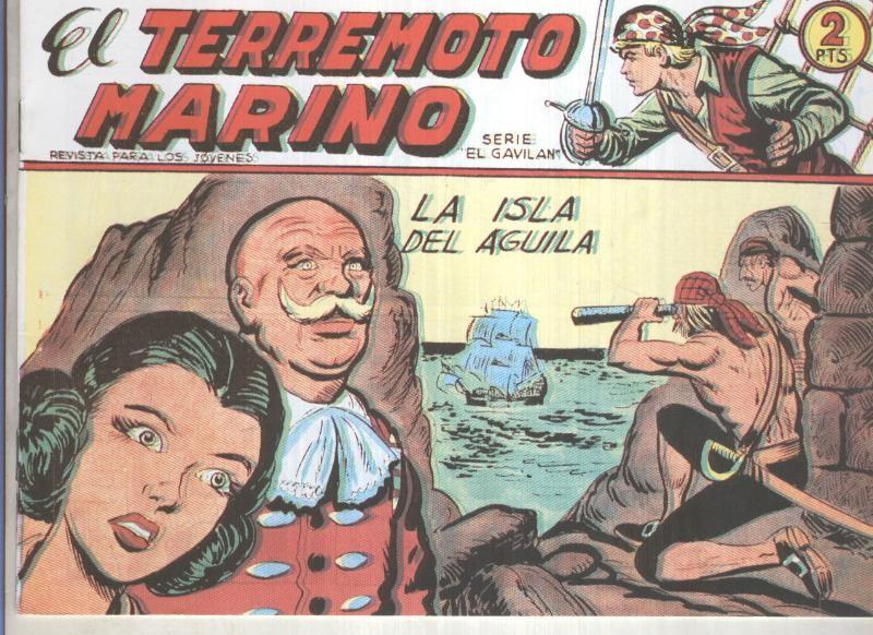 Facsimil: El Terremoto Marino numero 29: La isla del aguila