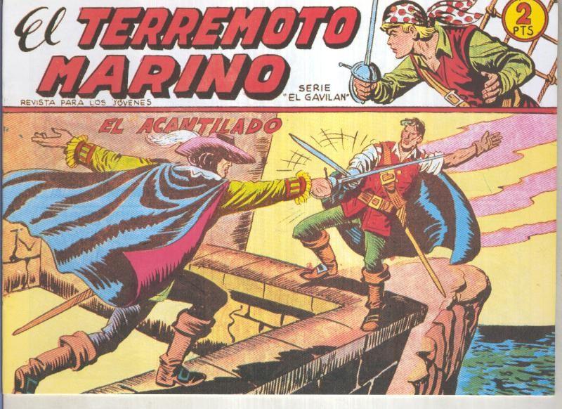 Facsimil: El Terremoto Marino numero 32: El acantilado