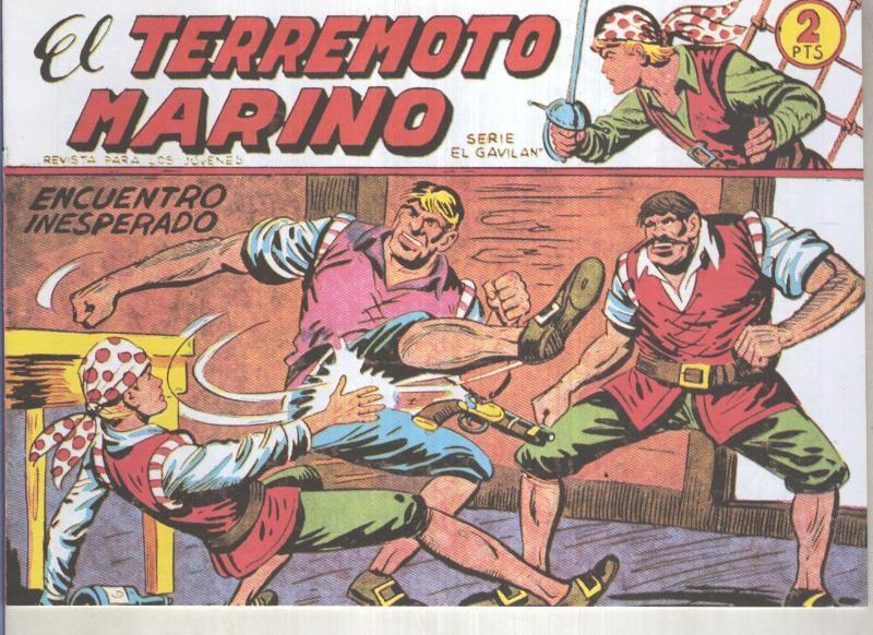 Facsimil: El Terremoto Marino numero 41: Encuentro inesperado