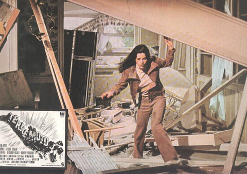 Caratula de cine: TERREMOTO / Earthquake , (numerado 09 en trasera)