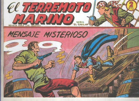 Facsimil: El Terremoto Marino numero 33: Mensaje misterioso
