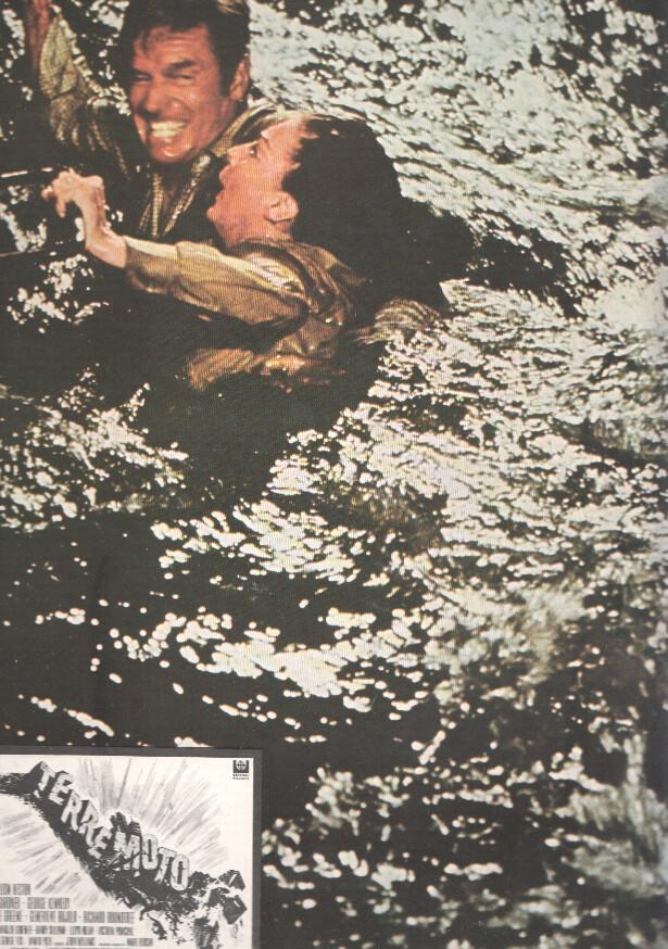 Caratula de cine: TERREMOTO / Earthquake , (numerado 02 en trasera)