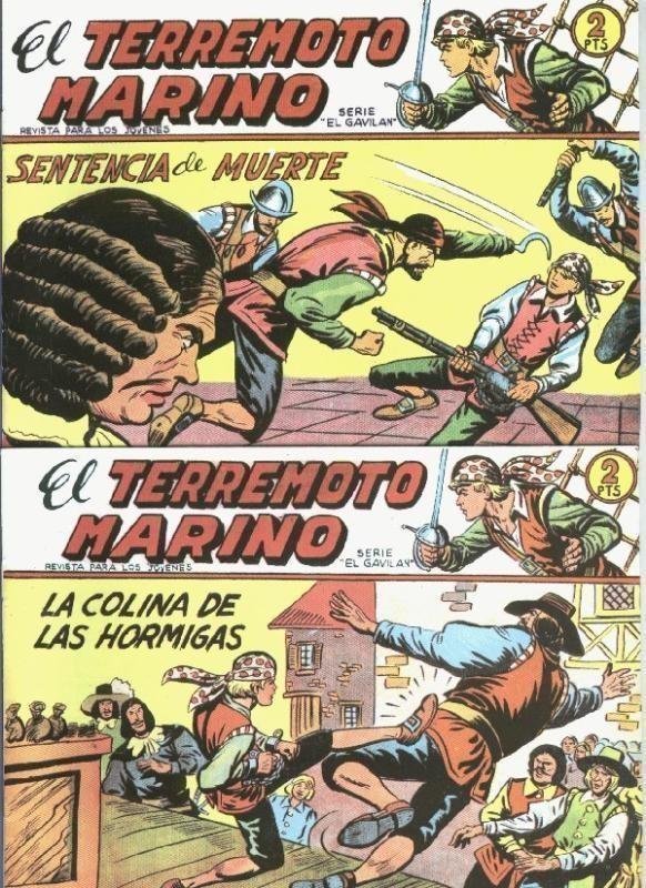 Facsimil: El Terremoto Marino, coleccion 