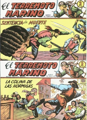 Facsimil: El Terremoto Marino, coleccion 