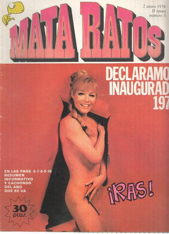 Ibero Mundial: MATA RATOS, II Epoca: Numero 03 (02 Enero 1976)