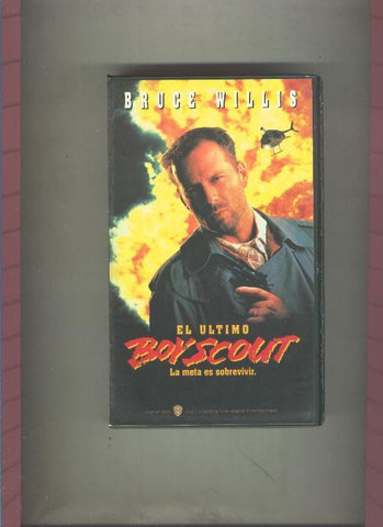 Video VHS: El ultimo Boy Scout (Bruce Willis)