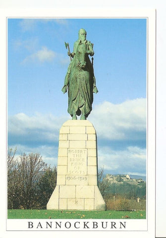 Postal 043938 : Robert the Bruce Bannockburn towards Stirling Castle