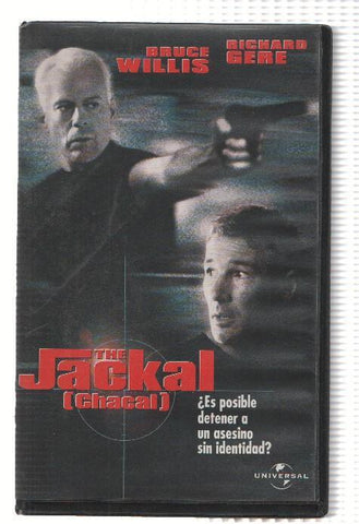 Cine VHS: THE JACKAL (CHACAL) - Bruce Willis, Richard Gere