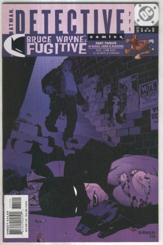 DETECTIVE COMICS Vol.1 No.771: BATMAN - Bruce Wayne Fugitive