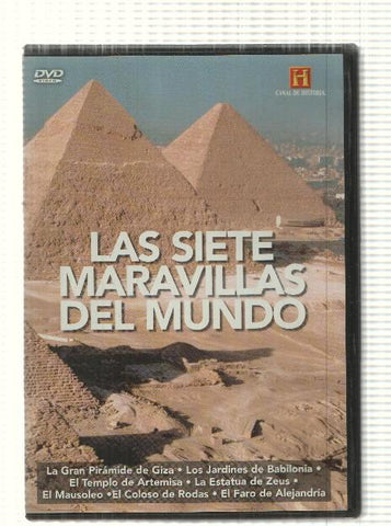 DVD: Las siete maravillas del mundo - La Gran Piramide de GIza, Los Jardines de Babilonia, El Templo de Artemisa