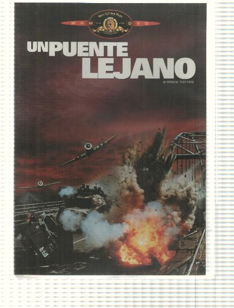 DVD pelicula: Un puente lejano. Dirigida por Richard Attenborough con Michael Caine, Sean Connery, Gene Hackman