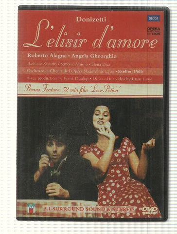 DVD video: Lelisir damore. Donizetti. Con Roberto Alagna, Angela Gheorghiu