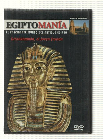 DVD Video: Egiptomania. Tutankhamon el joven faraon. Discovery Planeta DeAgostini