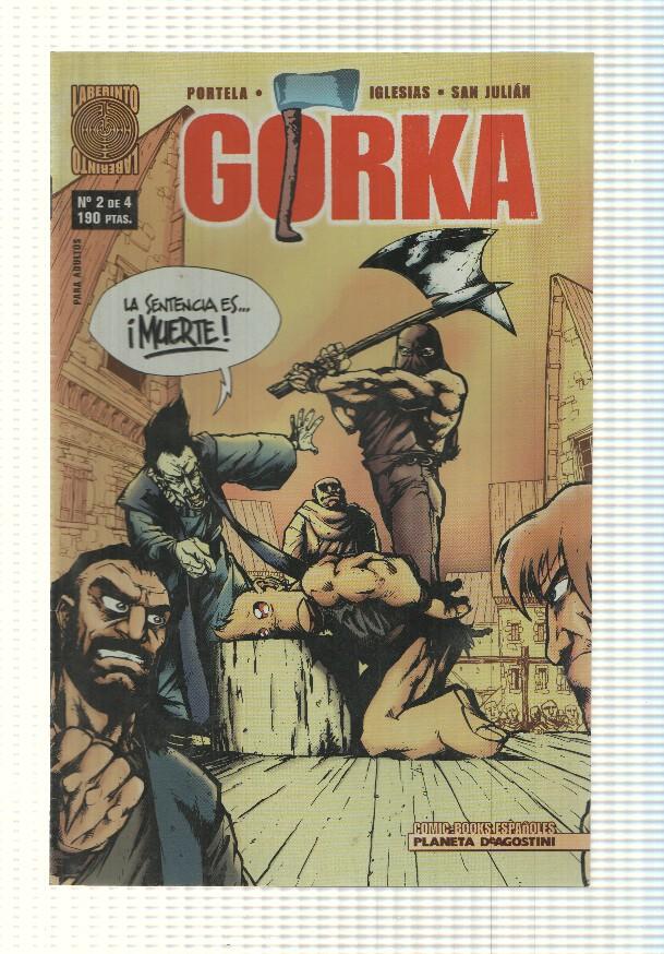 Comic, Laberinto: Gorka num 2 de 4 (1998) - Compromisos