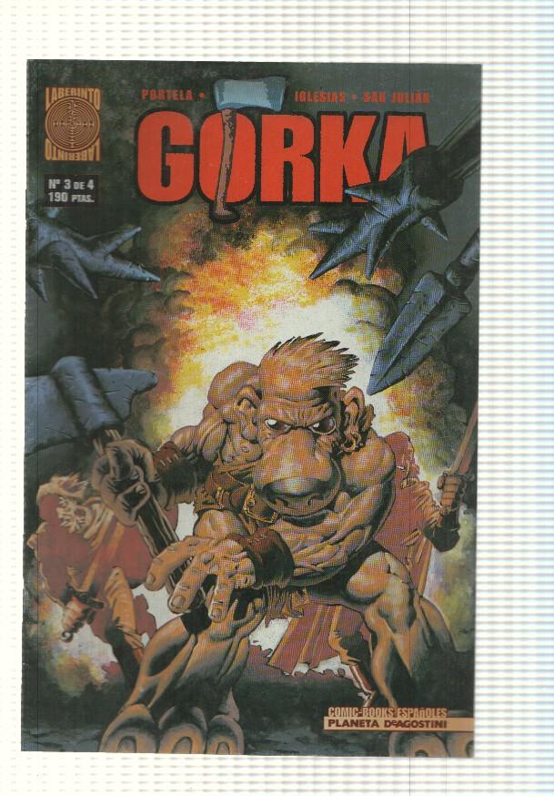 Comic, Laberinto: Gorka num 3 de 4 (1998)