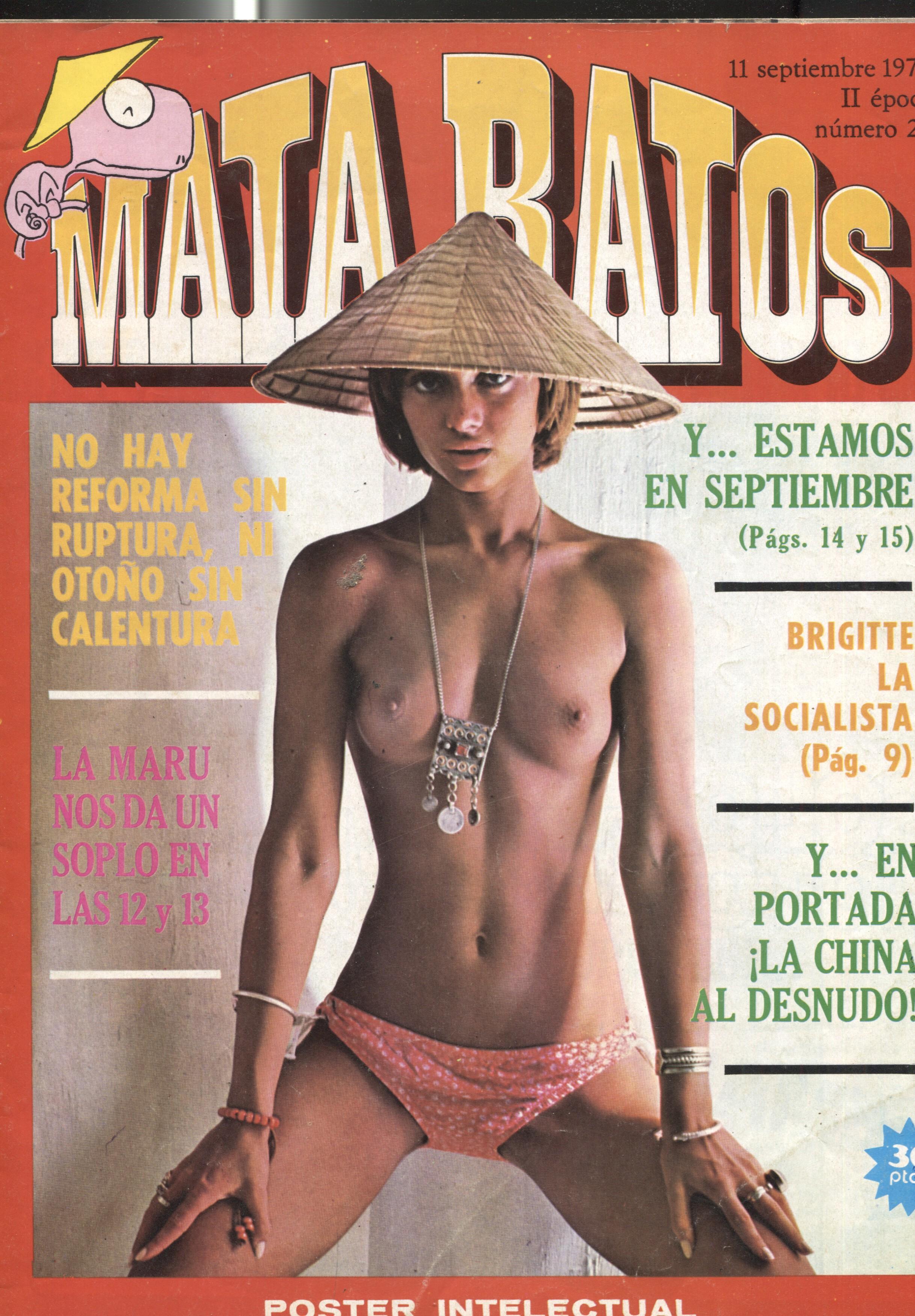 Ibero Mundial: MATA RATOS, II Epoca: numero 22: Brigitte la socialista (11.septiembre.1976)