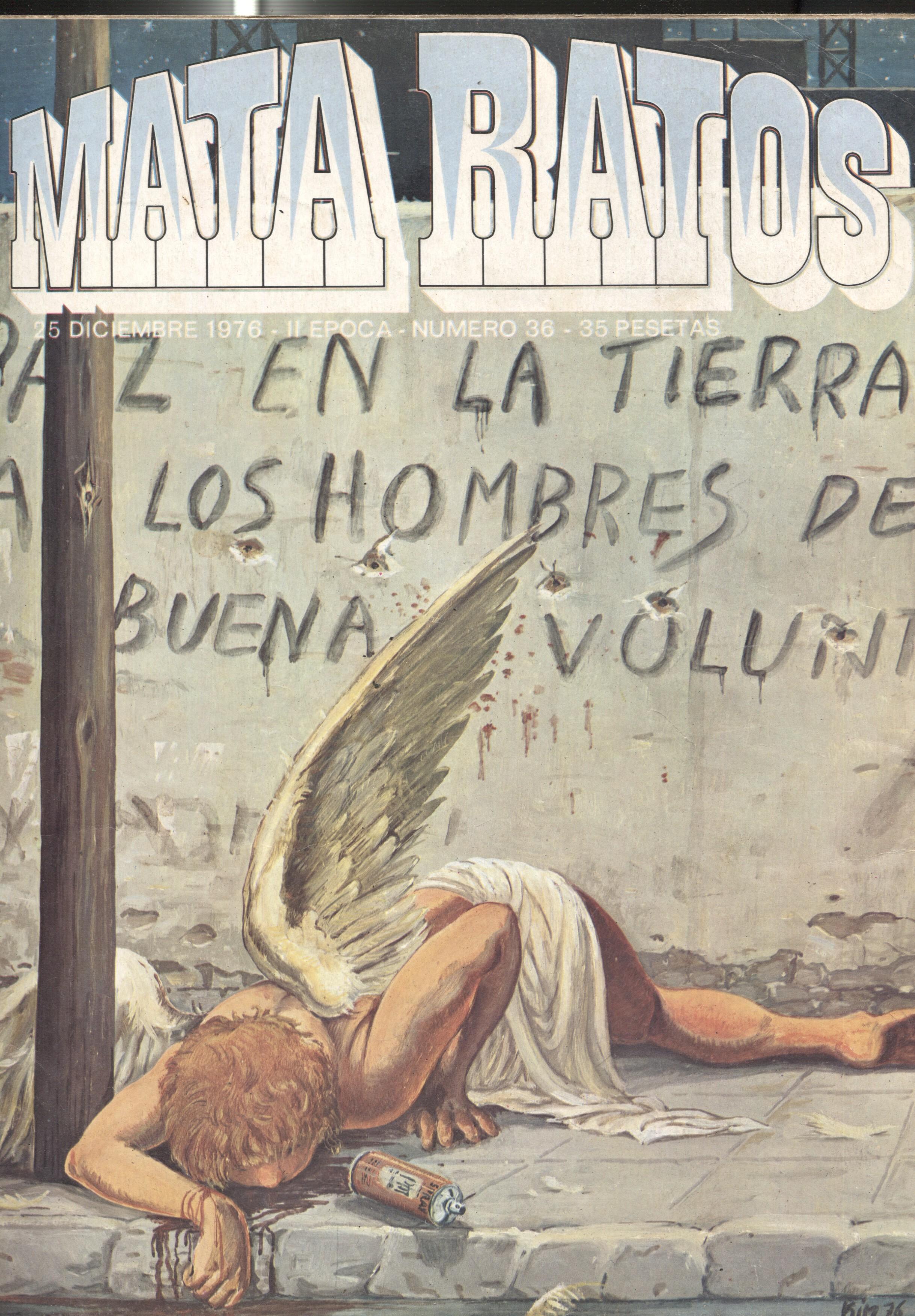 Ibero Mundial: MATA RATOS, II Epoca: Numero 36: Paz en la tierra (25 Diciembre 1976)