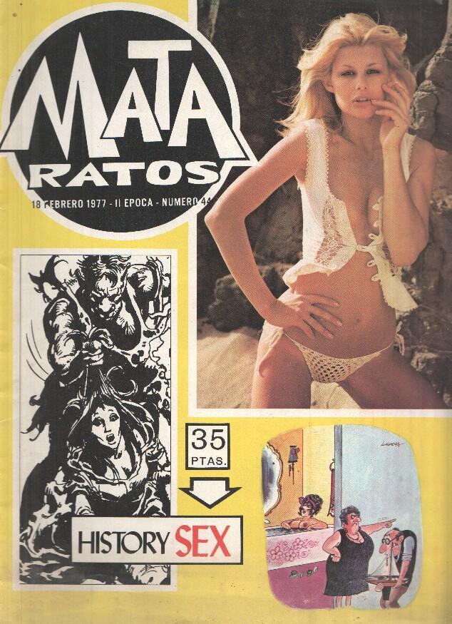 Ibero Mundial: MATA RATOS, II Epoca: Numero 44: History Sex (18 Febrero 1977)
