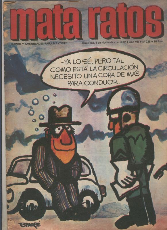 Ibero Mundial: Mata Ratos numero 238 (1.11.1972); con episodio de Vampirella