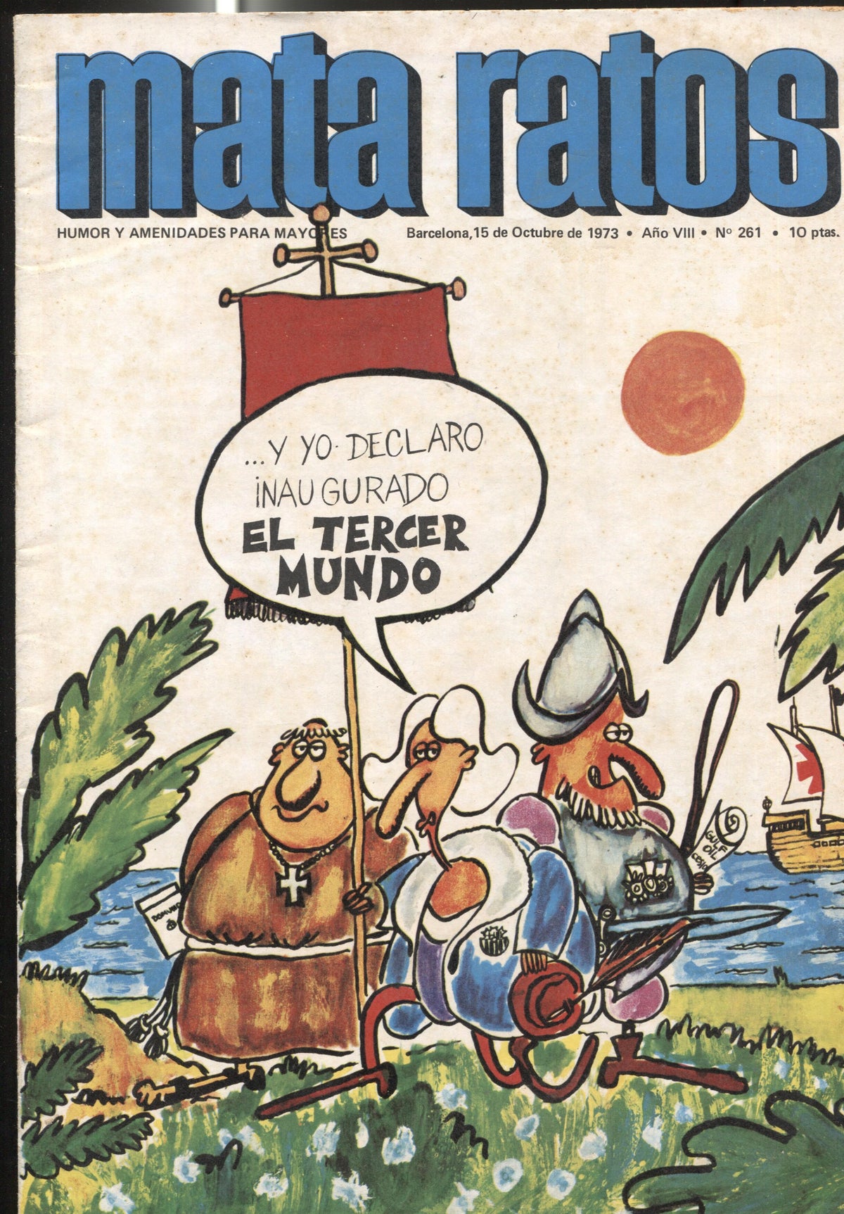 Ibero Mundial: Mata Ratos numero 261 (15.10.1973); con episodios celtibericos: los arabes