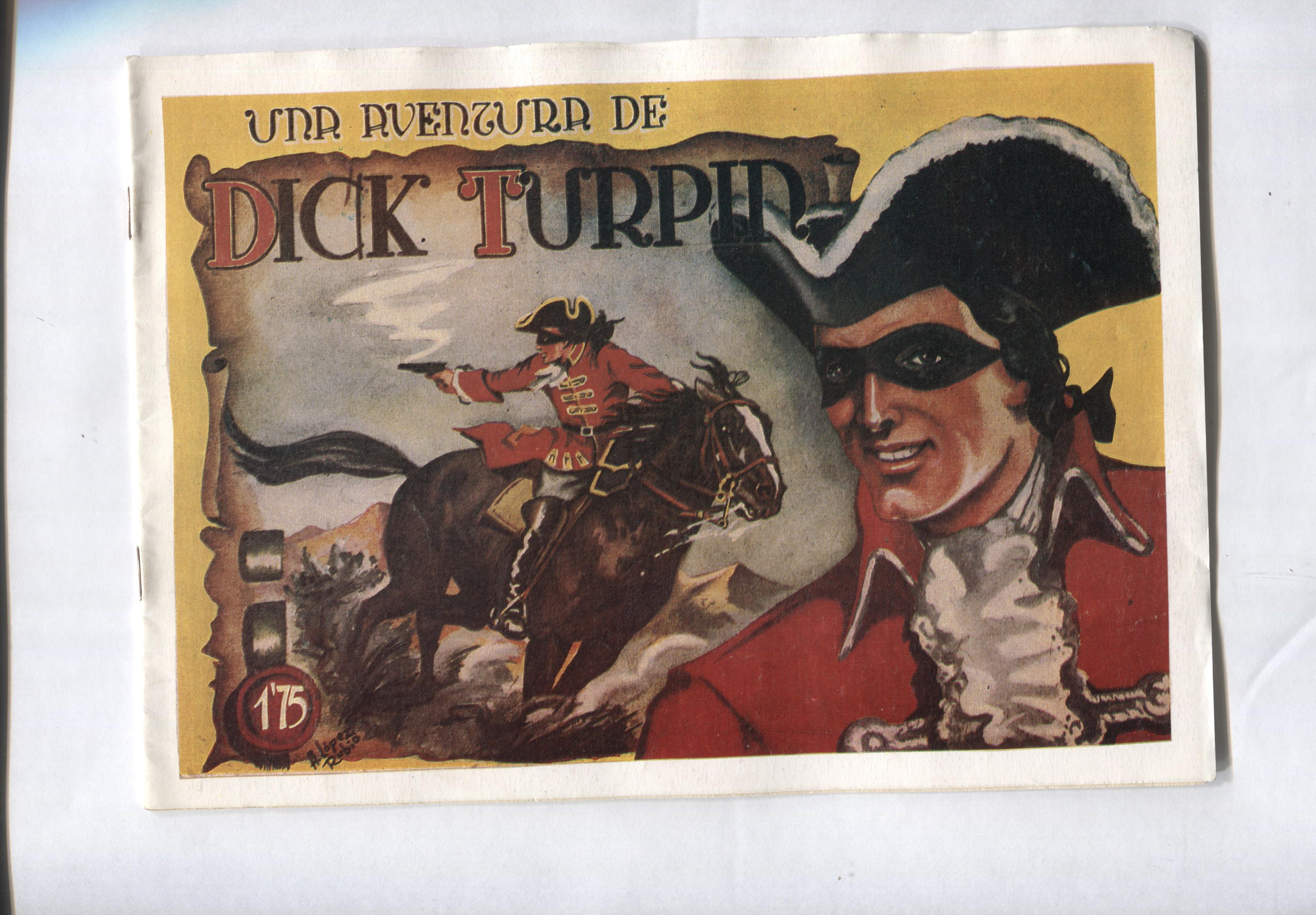 Facsimil: Una aventura de Dick Turpin (dibujos Lopez Rubio-Laffond)