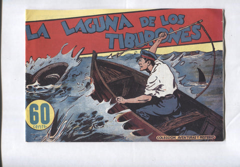 Facsimil: La laguna de los tiburones (coleccion aventuras y misterio=