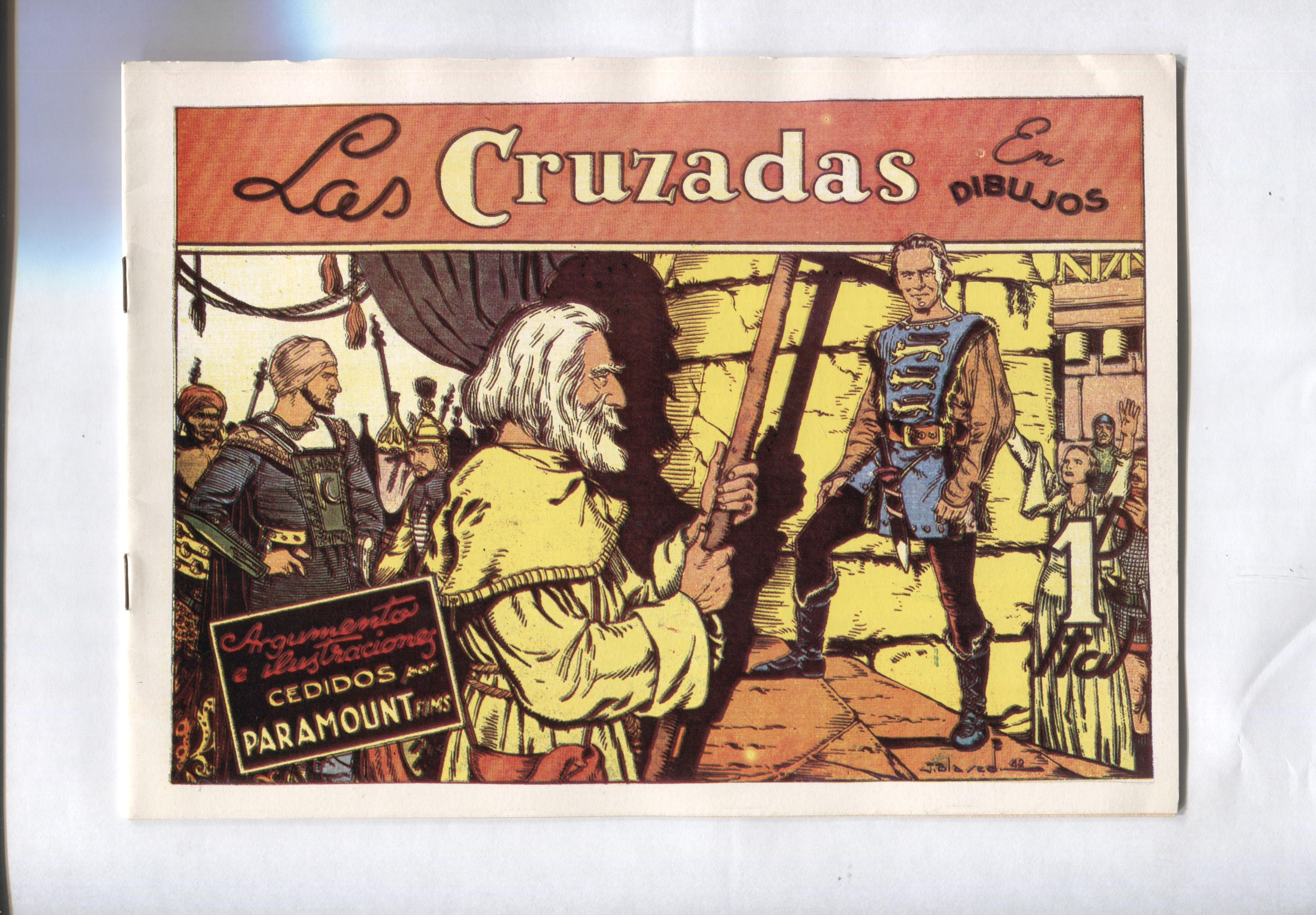 Facsimil: Las cruzadas (cubierta de Jesus Blasco)
