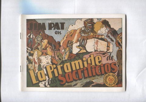 Facsimil: Jim Pat: La piramide de los sacrificios (dibujos de Tinez)