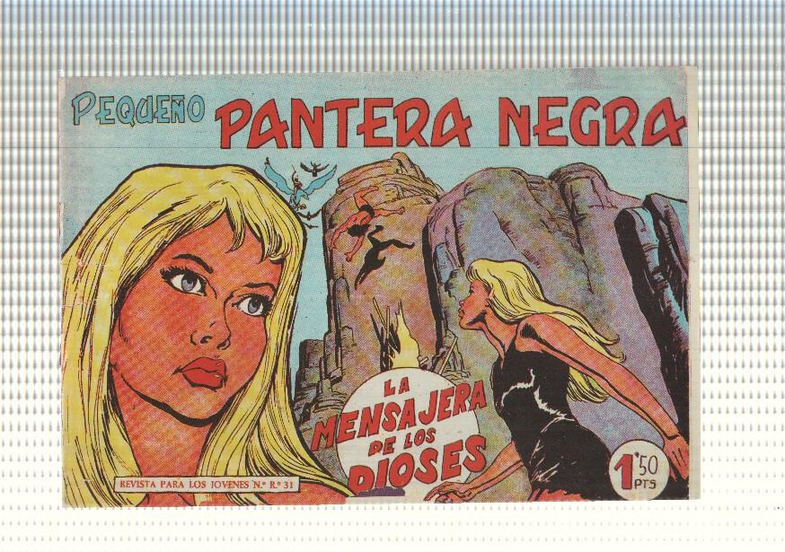 Facsimil: Pequeño Pantera Negra, numero 129: la mensajera de los dioses