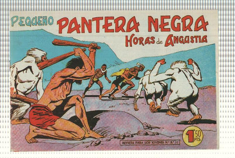 Facsimil: Pequeño Pantera Negra, numero 132: Horas de angustia