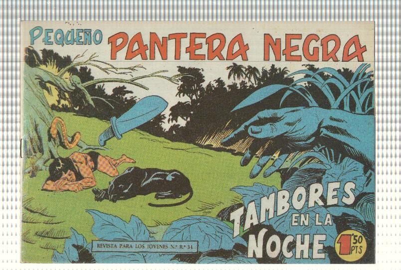 Facsimil: Pequeño Pantera Negra, numero 133: Tambores en la noche
