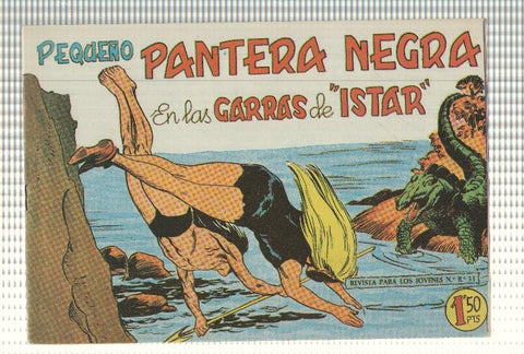 Facsimil: Pequeño Pantera Negra, numero 135: En las garras de Istar