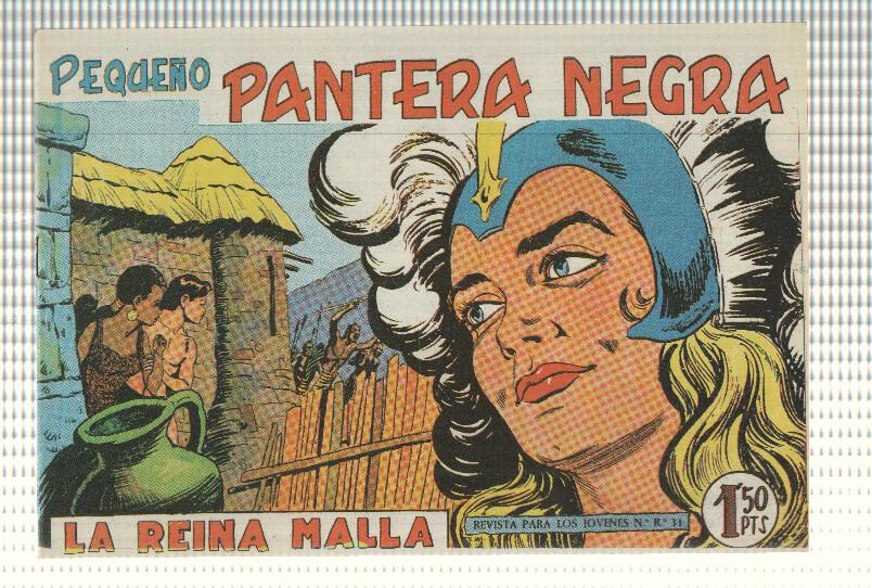 Facsimil: Pequeño Pantera Negra, numero 139: La reina Malla