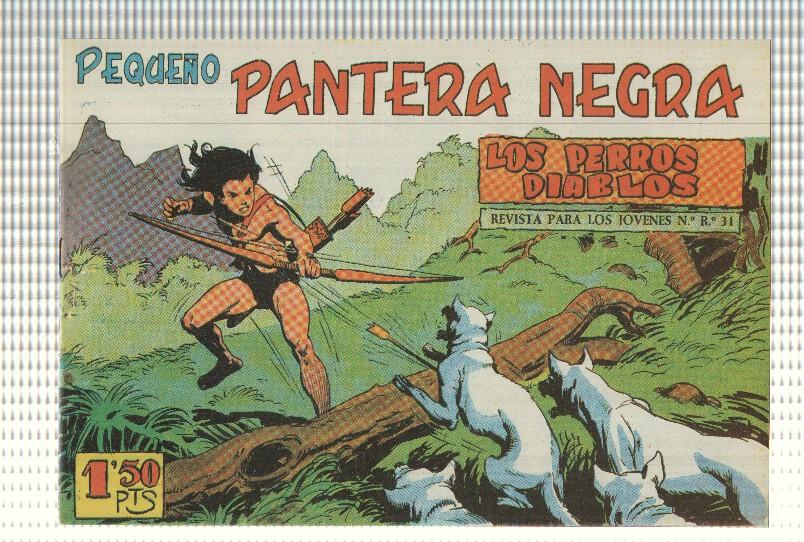 Facsimil: Pequeño Pantera Negra, numero 142: Los perros diablos