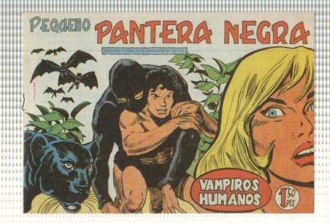 Facsimil: Pequeño Pantera Negra, numero 147: Vampiros humanos