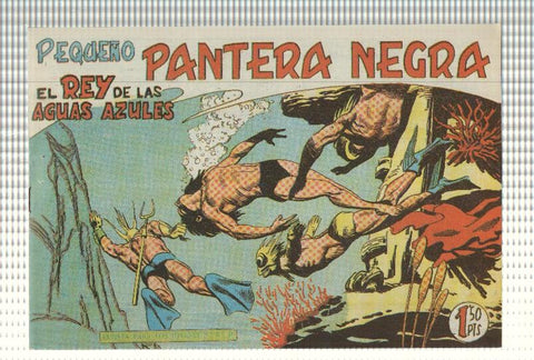 Facsimil: Pequeño Pantera Negra, numero 148: El rey de las aguas azules