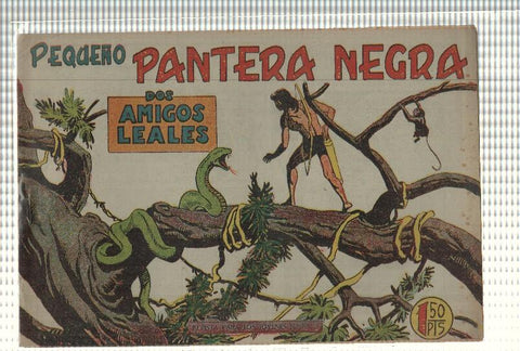 Original Maga: Pequeño Pantera Negra, numero 161 Dos amigos leales