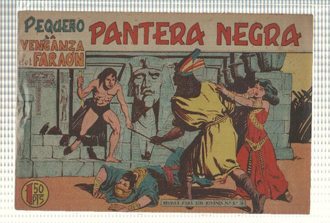 Original Maga: Pequeño Pantera Negra, numero 167: La venganza del faraon