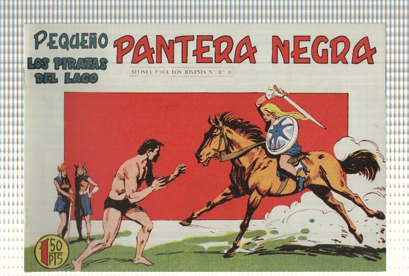 Facsimil: Pequeño Pantera Negra, numero 179: Los piratas del lago
