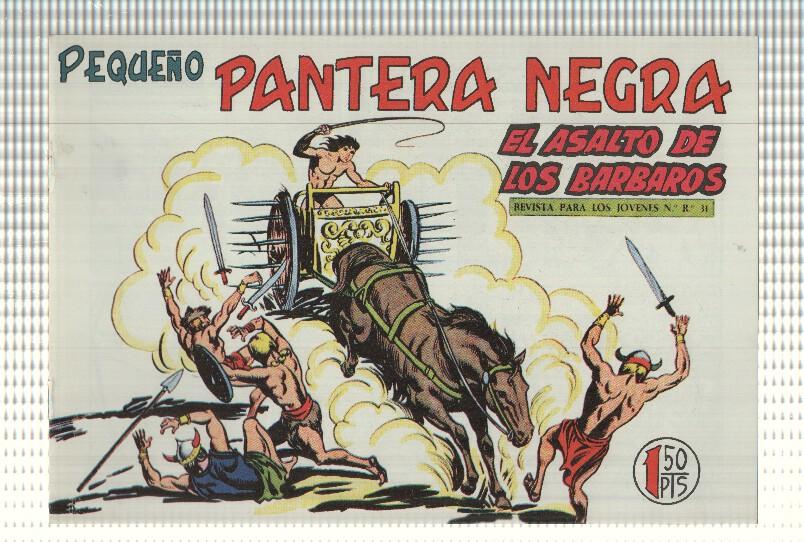 Facsimil: Pequeño Pantera Negra, numero 186: El asalto de los barbaros
