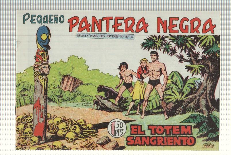 Facsimil: Pequeño Pantera Negra, numero 189: El totem sangriento