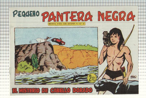 Facsimil: Pequeño Pantera Negra, numero 192: El misterio de cabello dorado