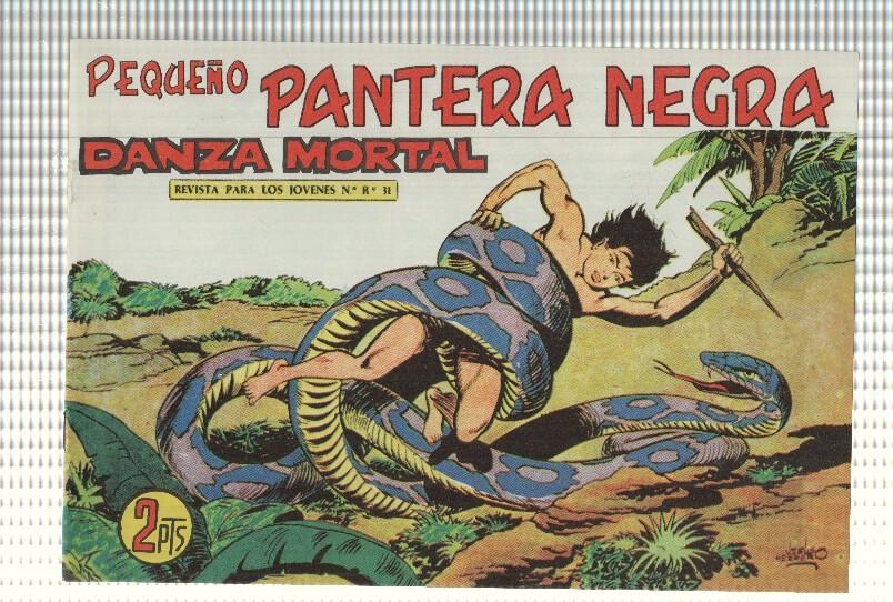 Facsimil: Pequeño Pantera Negra, numero 197: Danza mortal