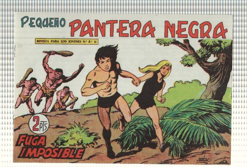 Facsimil: Pequeño Pantera Negra, numero 201: Fuga imposible