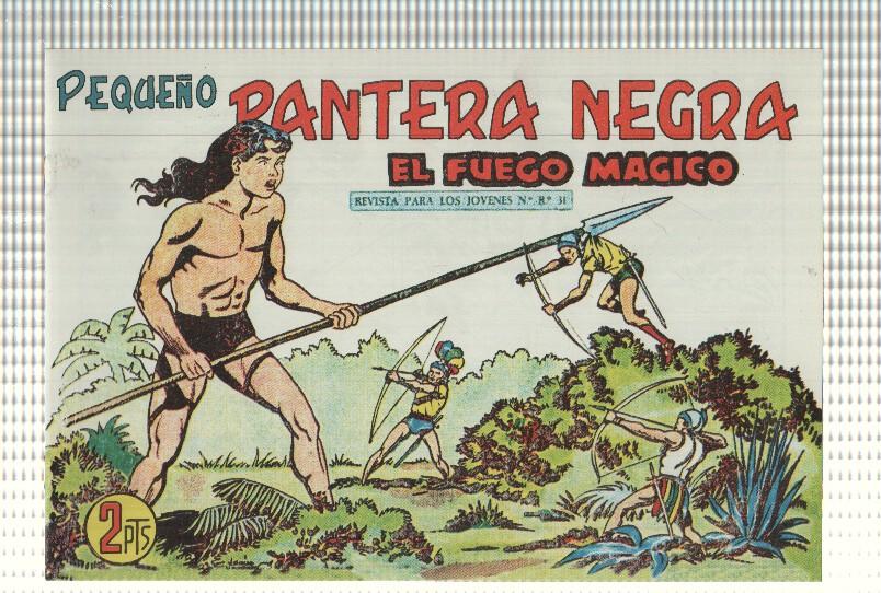 Facsimil: Pequeño Pantera Negra, numero 220: el fuego magico