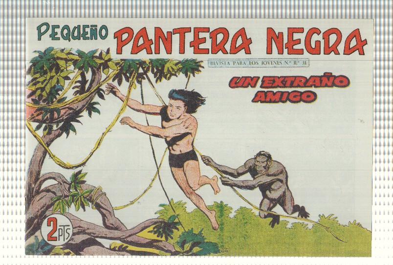 Facsimil: Pequeño Pantera Negra, numero 223: Un extraño amigo