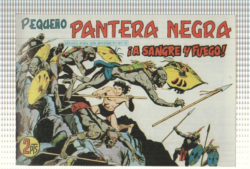 Facsimil: Pequeño Pantera Negra, numero 235: A sangre y fuego