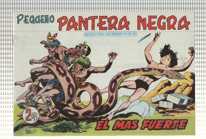 Facsimil: Pequeño Pantera Negra, numero 242: El mas fuerte